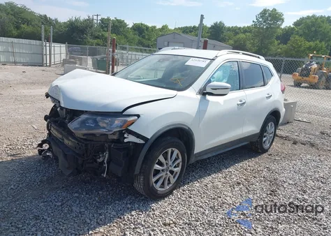 2019 Nissan Rogue Sv from USA, damaged, VIN KNMAT2MV1KP517119